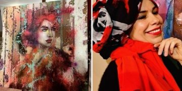 سناء هيشري نضال من ألوان وصوت المرأة