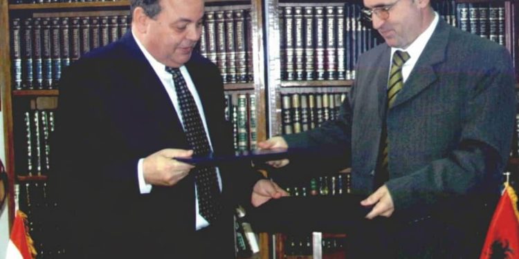 عزاء الدكتور محمد صابر عرب للدكتور بكر إسماعيل الكوسوفي