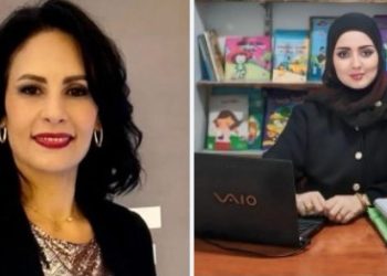 الدكتورة الأديبة بلقيس بابو لمجلة أزهار الحرف حاورتها من لبنان جميلة بندر