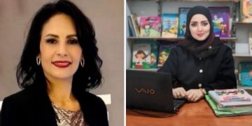 الدكتورة الأديبة بلقيس بابو لمجلة أزهار الحرف حاورتها من لبنان جميلة بندر