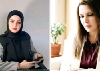 الكاتبة والأديبة الكردية السورية كوردستان يوسف لمجلة أزهار الحرف حاورتها من لبنان جميلة بندر